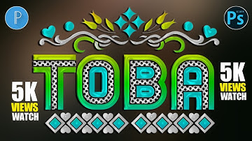 Pstouch New Style Glass fonts Editing | Glass fonts Editing 2K22 | Mazhar Edit