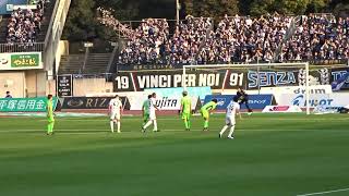20220410湘南ベルマーレvsG大阪　PKを与えるも大きく外し難を逃れる！