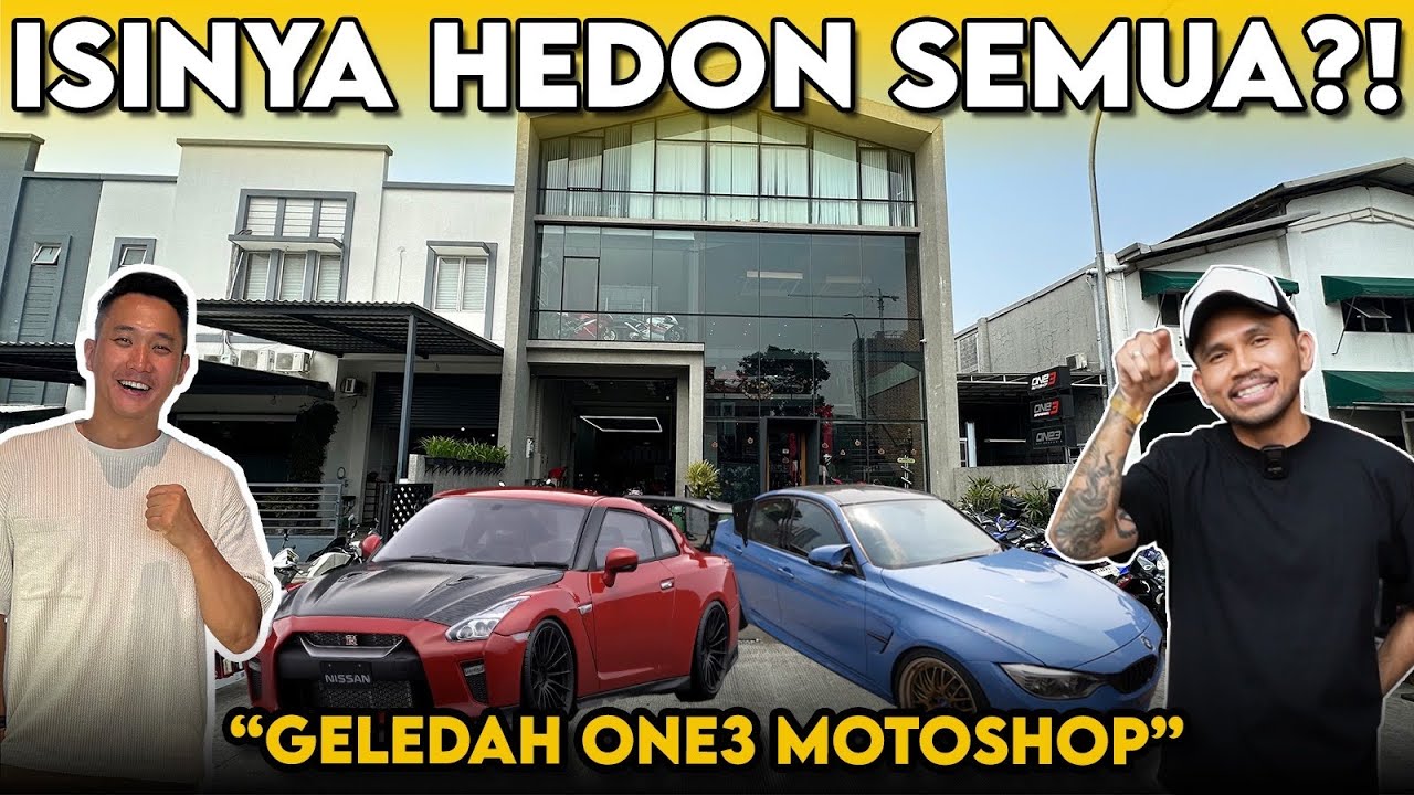 INI DIA BENGKEL IDAMAN ARTIS & ORANG PENTING ⁉️ GELEDAH KOLEKSI HEDON BEN ONE3 MOTOSHOP‼️