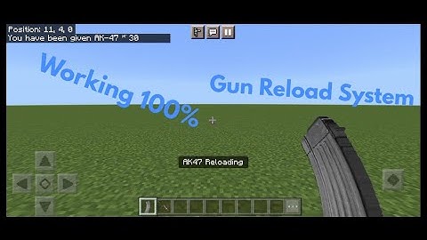 How to make a gun reload system using Addon maker