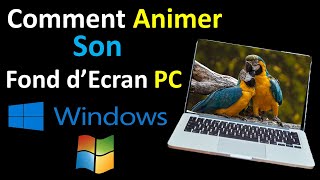 COMMENT AVOIR UN FOND D'ECRAN ANIME SUR SON BUREAU PC WINDOWS 10 /11 screenshot 5
