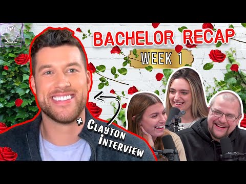 Clayton Echard Interview + Bachelor Premiere Recap