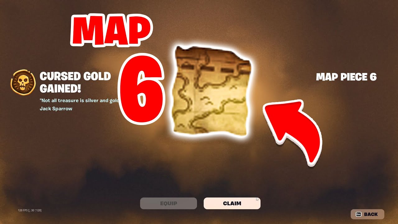 How To Complete Pirate Code Six Quest Fortnite ( Part 6 Challenges) - Jack Sparrow quests