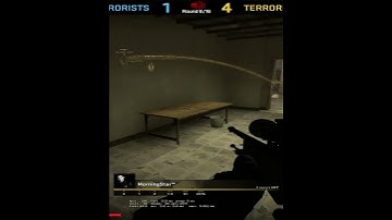 Jump shoot on awp no scope #shorts  #csgoclips #csgo #noscope #awp #mirage #smoke #2023