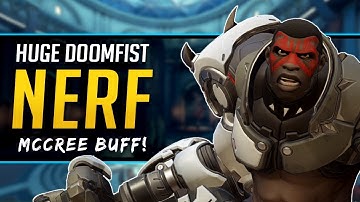 Overwatch Huge Doomfist NERF - McCree & Bastion Buffs