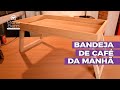 Faça você mesmo (diy) - bandeja de café da manhã para o Dia dos Namorados