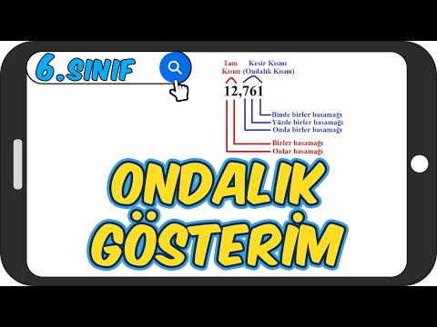 Ondalık Gösterim / Taktikli Konu Anlatımı 📘 6.Sınıf Matematik #2023