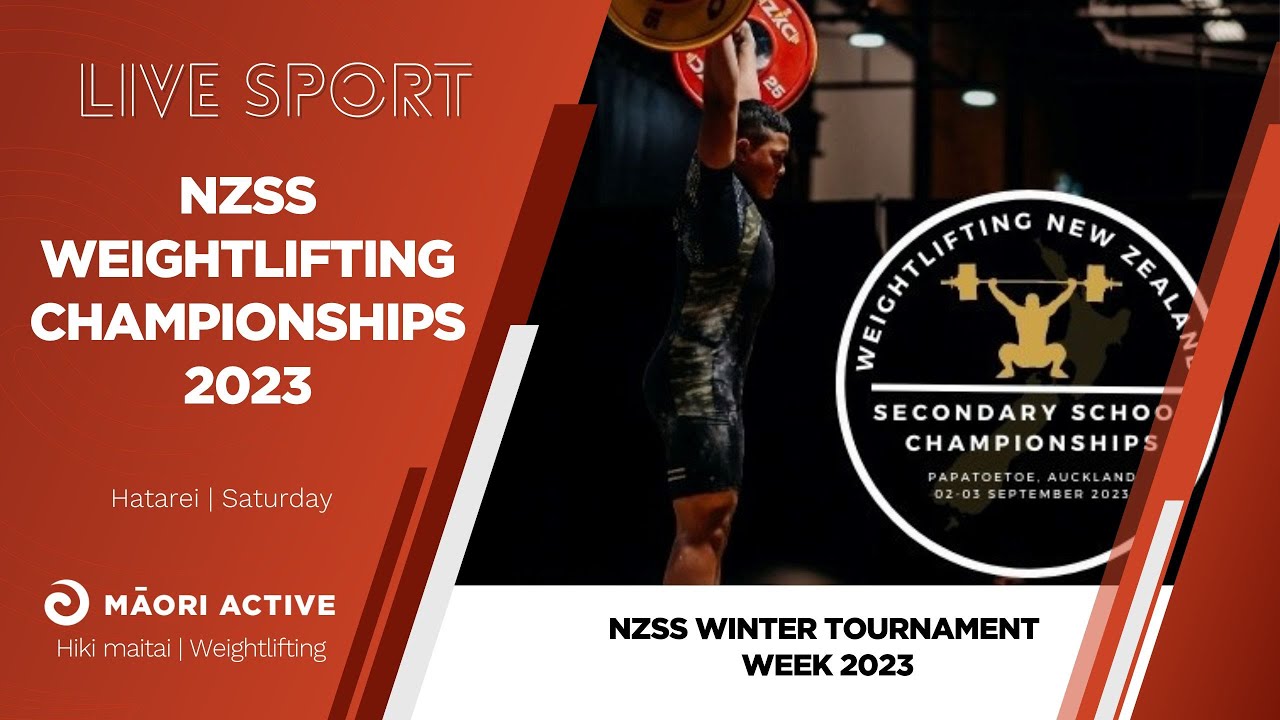 NZSS Weightlifting Championships 2023 Session 4 M89 - M102+