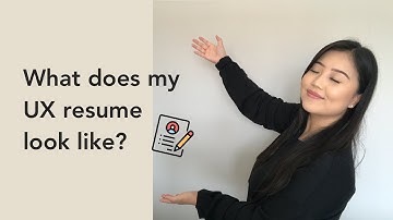 The UX resume that got me a job