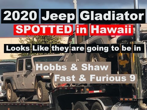 2020 Gladiator Spotted in Hawaii 2020 Gladiator Spotted in Hawaii