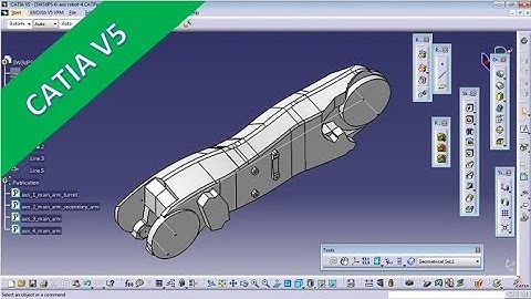 FAQ - Catia v5 - Shorts - another axis in 6-axis-robot