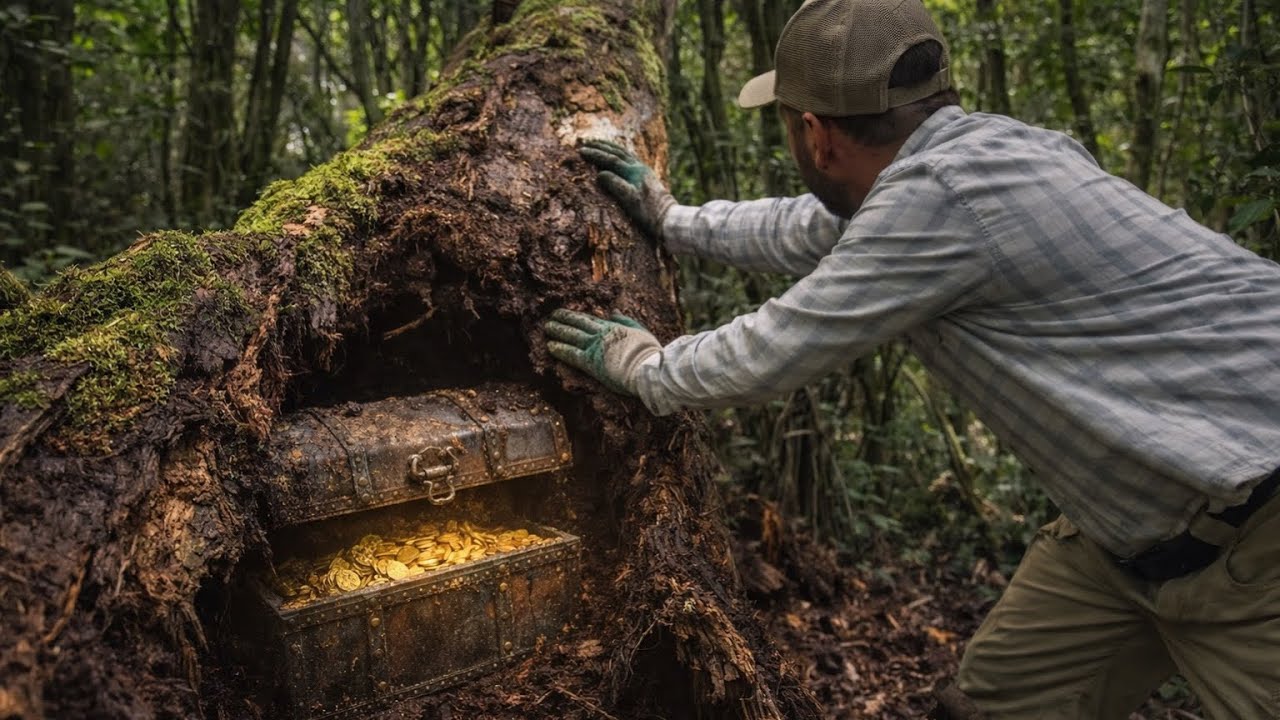 TESOURO do SHEIK MILIONÁRIO na árvore!