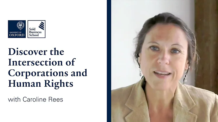 Human Rights and Corporations With Caroline Rees |...