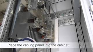 Video: Installing the ABB ACS850 G1/G2 frames in a cabinet