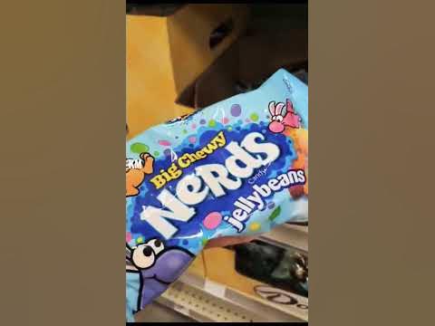 BIG CHEWY NERDS JELLYBEANS #shorts - YouTube