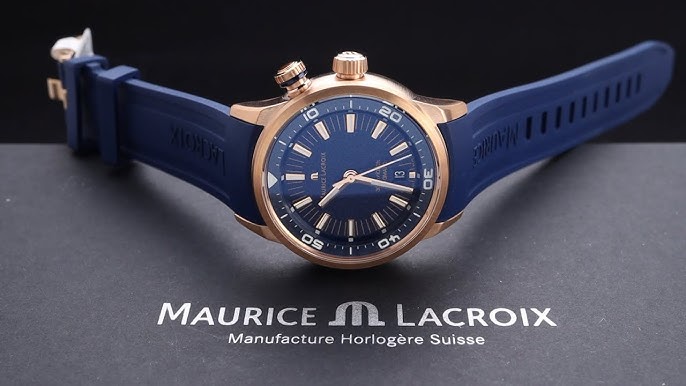 Maurice Lacroix Diver Pontos - Steel White Dial YouTube PT6248-SS00L-130-4 S Automatic