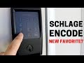 Schlage Encode: Super Sleek, Matte Black WiFi Lock