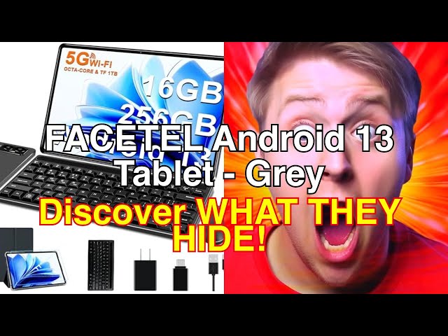 Avis et test : tablette FACETEL Tablette Android 13 Tablette 10