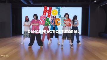 Hot sauce - babymonster dance tutorial mirrored #babymonster