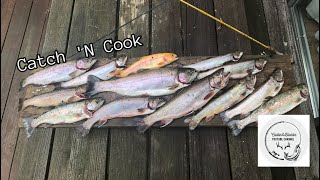 Grand Slam Day Catch 'n Cook Trout.🎣🤙