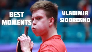Best Table Tennis Moments of Vladimir Sidorenko - Top 1 Russian Player