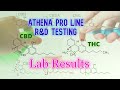 Lab and weight results athena pro vs new rd  fade  vs athena blended