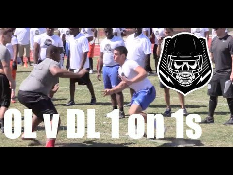 Miami : The Opening Regionals : OLs v DLs 1 on 1s 2016
