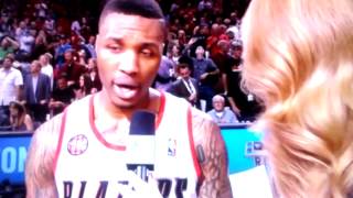 Damian Lillard 2014 Nba Playoffs Game 6 Postgame Interview