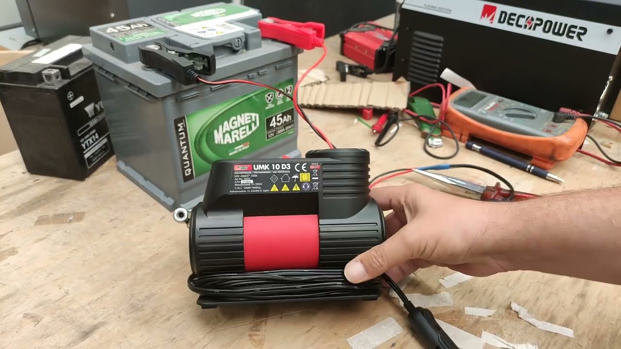 (Riparazioni in diretta)Mini Compressore Ultimate Speed UMK 10 D3