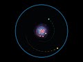 Satisfying Spiral Galaxy Animation #Shorts #SpiralGalaxy #Space #OddlySatisfying #Universe