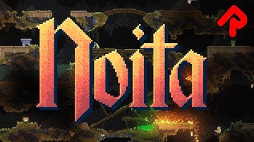 NOITA gameplay: Roguelite With Stunning Pixel-Level Physics! (PC early access game)