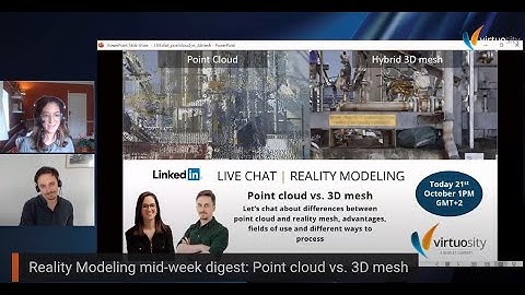 Point cloud or 3D mesh? Why not both?