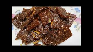 টক ঝাল মিষ্টি আমসত্ত্ব এর আচার।টেস্টি আমসত্ত্ব রেসিপি। Aamsotto chatni recipe in bangla. screenshot 5