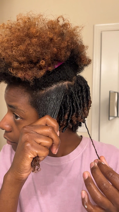 LOOK AT THESE COILS 🥹🤍 #naturalhair #hairstyle #fingerstyle