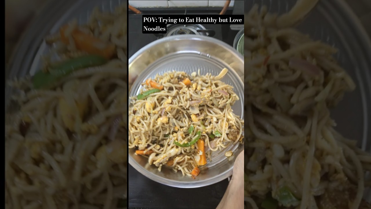 Healthy Noodles but Make It Tasty 🤤 