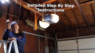 How To Install A Chamberlain Garage Door Opener