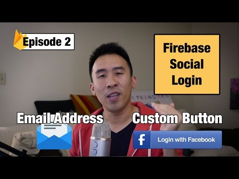 Swift 3: Firebase Social Login - Facebook Email and Custom Login Button (Ep 2)