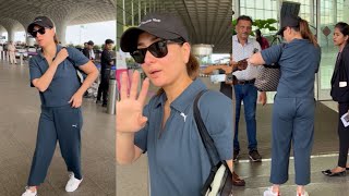 Kareena Kapoor Looking Beautiful Spotted At Mumbai Airport screenshot 4