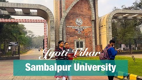 Sambalpur University | Jyoti Vihar | Burla