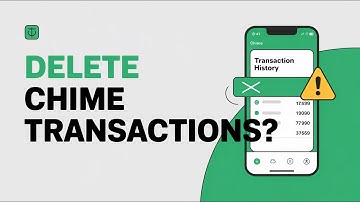 how to delete chime transaction history | can you hide chime transactions?
