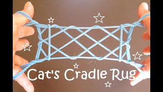 ((Medium)) Cat's Cradle Rug *Cat's Cradle/Ayatori*