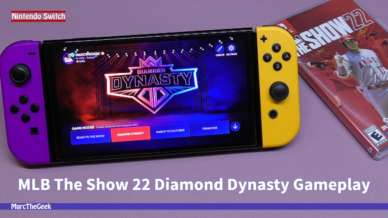 MLB The Show 22 Diamond Dynasty Gameplay - YouTube