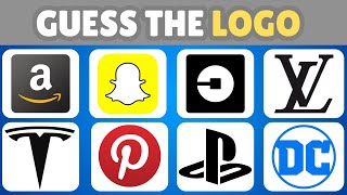 Guess The Logo In 5 Seconds | 30 Famous Logos | Logo Quiz