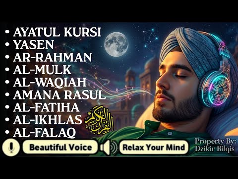 Quran Recitation in A Peaceful Voice I Alfatiha, Ayatul Kursi, Yasin ,Arrahman | Mansoor Ghaznawi