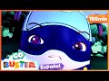 El tenebroso  monstruo del bosque 🚌 1 HORA de Go Buster en Español 🚌 Dibujos para niños