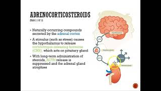 Adrenocorticosteroids