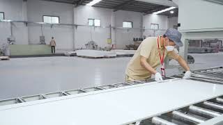 Inside Our Factory: Where Quality Comes to Life#solidsurface #factory  display