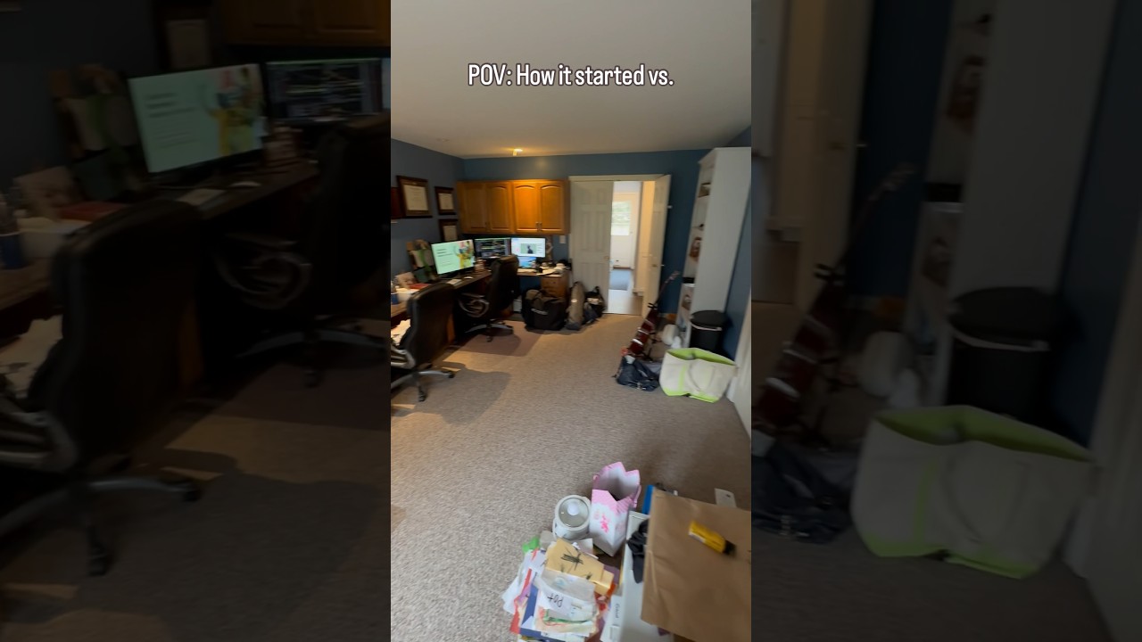 His & hers home office renovation! 