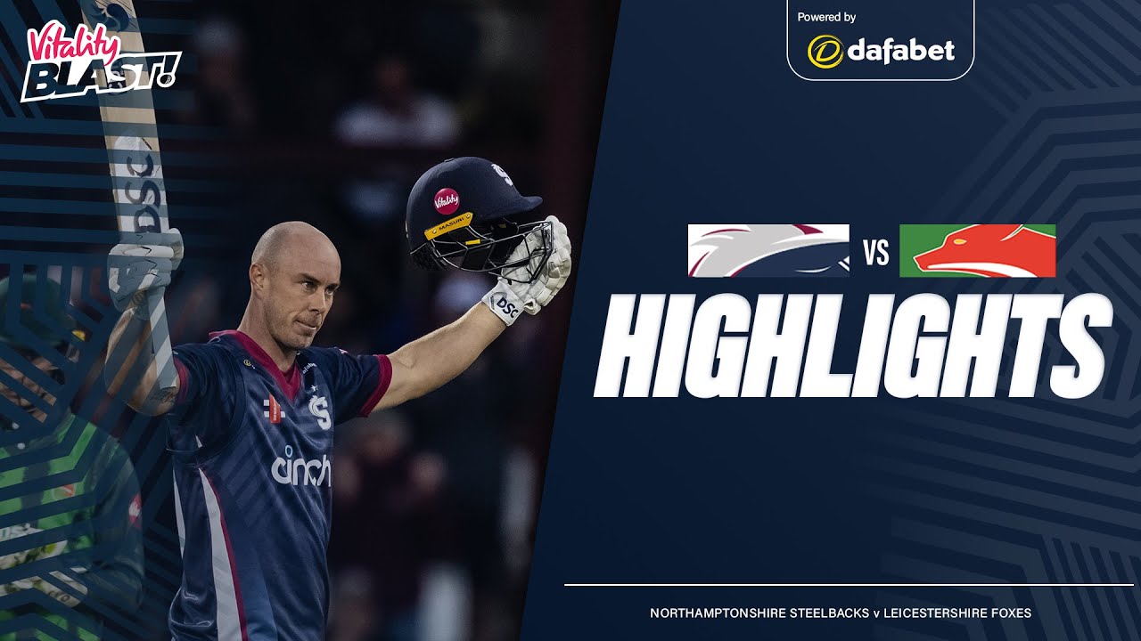 Chris Lynn Smashes T20 CENTURY! | Steelbacks v Foxes | Vitality Blast T20 Highlights