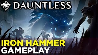 DAUNTLESS Iron Hammer Gameplay: Hunting the Pangar